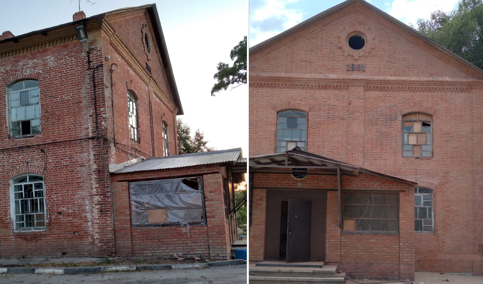 пескоструй кирпичного здания пескоструй красного кирпича